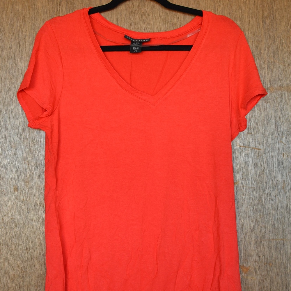 Attention Coral t-shirt, Sz. Lg